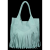 Dámská kabelka shopper bag Vittoria Gotti mátová VPOS9